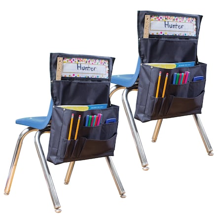 Teacher Created Resources Black Chair Pocket, PK2 TCR20883